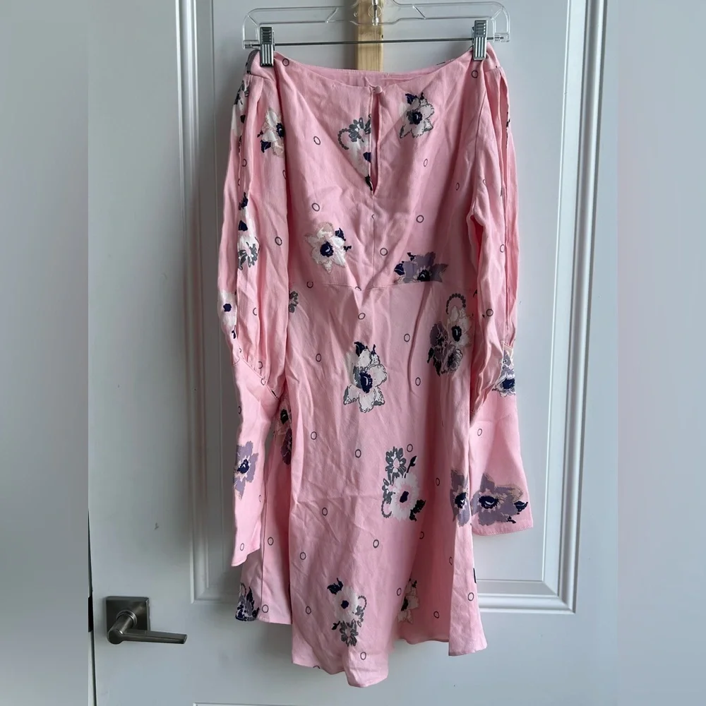Free People | Pink Floral Skirt | Size 4